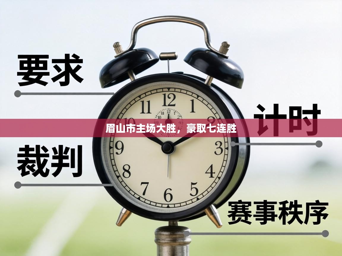 开云体育app下载链接-眉山市主场大胜，豪取七连胜